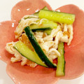 ビビ♡'s cooksnap of when they made ささみと梅の白だし和え.