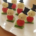 ＊naｰno＊'s cooksnap of when they made ｸﾘｽﾏｽに♡ ✱雪だるまピンチョス✱.