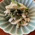 つるつるカメ's cooksnap of when they made ほうれん草と大根のﾂﾅｻﾗﾀﾞ♪.