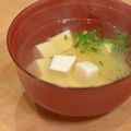 Nakatojias's cooksnap of when they made お豆腐とカイワレのお吸い物♪.