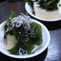 ルぴあ's cooksnap of when they made 豆腐×ワカメのサラダ風冷奴.