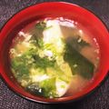 そらいろ猫's cooksnap of when they made わかめ♡♥卵白のふわふわ味噌汁.