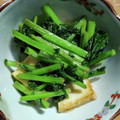 あゆはと's cooksnap of when they made からし菜と厚揚げのエスニック炒め.