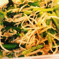 おもちまるとシャルル's cooksnap of when they made 作り置きおかず　もやしと小松菜のナムル.