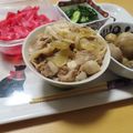 よちりん's cooksnap of when they made 豚ばらで！肉豆腐丼.