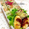 YUH♡ママ's cooksnap of when they made かぶの葉とベーコンの和風チャーハン.