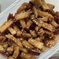 kinkinsan's cooksnap of when they made 超簡単！焼くだけカリカリホクホク大学芋！.