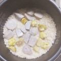 ﾁｲﾁｬﾝﾏﾏ's cooksnap of when they made 秋ご飯♪栗と薩摩芋の炊き込み飯✿.