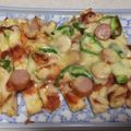 きらり流れ星's cooksnap of when they made パンの耳deピザ.