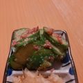 もんしゅしゅ's cooksnap of when they made きゅうりの梅和え.