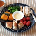 akoreana's cooksnap of when they made 簡単☆彩り野菜たちのチーズフォンデュ.