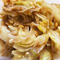 サンタJr's cooksnap of when they made えのきとたっぷり大葉の梅ポン酢和え.