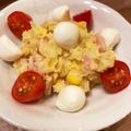 いやんのん＊'s cooksnap of when they made 子どもの大好き集めた♡さつまいもサラダ.