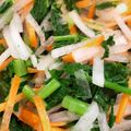 パーマネント夫婦's cooksnap of when they made 捨てちゃダメ～！大根の葉の浅漬け.