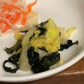 クックZ8J4H4☆'s cooksnap of when they made 白菜・ワカメ・生姜のさっぱり酢の物♪.