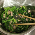 クックZ8J4H4☆'s cooksnap of when they made 菜の花とツナの和風サラダ.