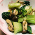 みるくとココア's cooksnap of when they made ちんげん菜としめじのオイスター炒め.