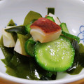 往きつ戻りつ's cooksnap of when they made たこときゅうりの酢物 簡単美味しい.