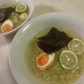 papikun's cooksnap of when they made 暑い日にぴったり！冷たいレモンラーメン！.