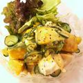 みなとのまんま's cooksnap of when they made レモン香るかぼちゃサラダ♡.