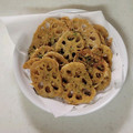ฅhikkaฅ's cooksnap of when they made 簡単にカリッと旨いれんこん揚げ♪.