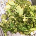 かみりょこママ's cooksnap of when they made サクサク☆春菊の天ぷら.