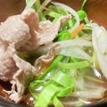 クックM6DK2O☆'s cooksnap of when they made 千切り野菜のお鍋.