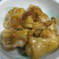 由芽15's cooksnap of when they made 鶏もも肉の生姜照り焼き【作りおき】.