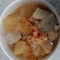 ほりさん560104's cooksnap of when they made 電気圧力鍋で作るチキンあつ揚げ大根の煮物.