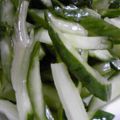 みかちぃー's cooksnap of when they made あっさり美味しい♪簡単セロリときゅうり.