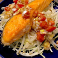 ばたみそーぱん☆'s cooksnap of when they made おかわり確定！サケのトマト油淋鶏風.