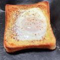 クックM6DK2O☆'s cooksnap of when they made 目玉焼きトースト♪.