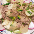 seacomet's cooksnap of when they made 簡単♡豚コマと大根の和風マヨ炒め♡.