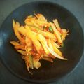 ひさかた's cooksnap of when they made ゴボウと胡瓜の梅胡麻炒め.