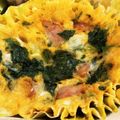 ☆テルエ☆'s cooksnap of when they made お弁当に★ほうれん草のふんわりキッシュ♫.
