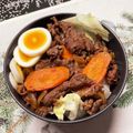 yokon☆'s cooksnap of when they made ☆焼き肉のたれで牛肉野菜炒め☆.