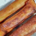 ameうめ's cooksnap of when they made チーズの脱走を防げ！パリパリチーズ春巻き.