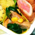DORA＊DORA's cooksnap of when they made お弁当☆ピーマン・ウインナー・コーン炒め.