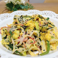 ルパンのかあさん☆彡's cooksnap of when they made 長ネギとカニカマ卵のサッと炒め☆.