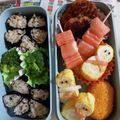 甘党ですが's cooksnap of when they made 女子高生 お弁当⑩簡単⭐藤の花.