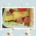 ゆけり３兄弟's cooksnap of when they made お弁当おかず♪さつまいもとウインナー炒め.