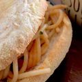 MULA's cooksnap of when they made 朝食ブランチ☆簡単スパ入りホットサンド.
