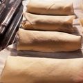 はなちー亭's cooksnap of when they made 揚げない パクチー香るヴィーガン春巻き.