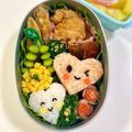 ♡アリスmama♡'s cooksnap of when they made 超簡単なバレンタイン弁当！ハートおにぎり.