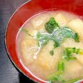 ルぴあ's cooksnap of when they made 春菊好きのための春菊の味噌汁.