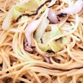 NA−KO☆'s cooksnap of when they made 簡単☆キャベツとツナの塩昆布パスタ.