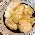 ばたみそーぱん☆'s cooksnap of when they made 鶏胸肉1枚とキャベツのうま塩レモン炒め.