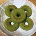 しろめのしろん's cooksnap of when they made 焼きドーナツ✿抹茶.