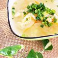 ゆるмαмα's cooksnap of when they made ねぎたっぷりスープ.
