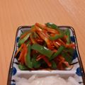 もんしゅしゅ's cooksnap of when they made 人参・ピーマン・生姜の中華風酢の物.